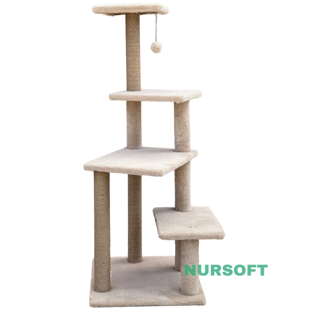 Nursoft Premium Tırmalama Tahtası Çok Katlı Uzun Boy Büyük Boy Kedi Koltuk Tırmalama Koruyucu