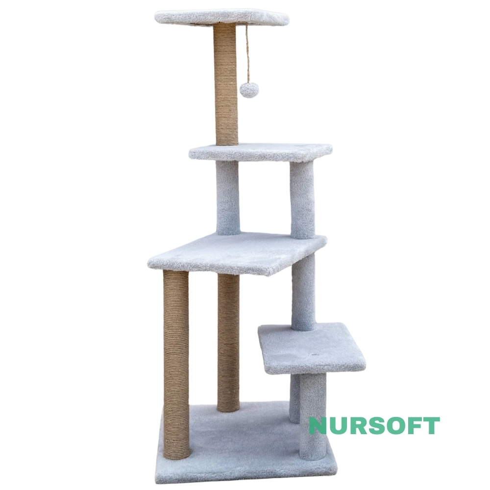 Nursoft Premium Tırmalama Tahtası Çok Katlı Uzun Boy Büyük Boy Kedi Koltuk Tırmalama Koruyucu