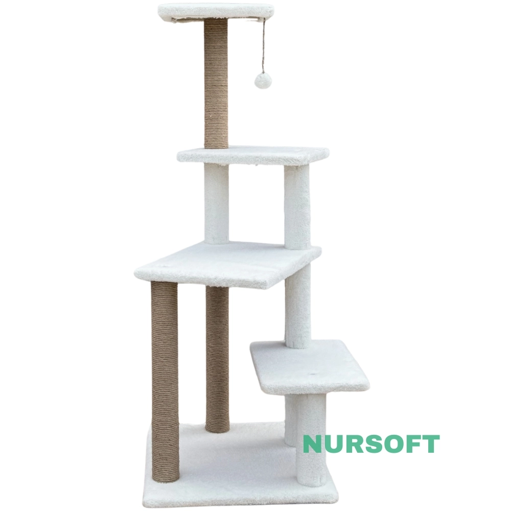 Nursoft Premium Tırmalama Tahtası Çok Katlı Uzun Boy Büyük Boy Kedi Koltuk Tırmalama Koruyucu
