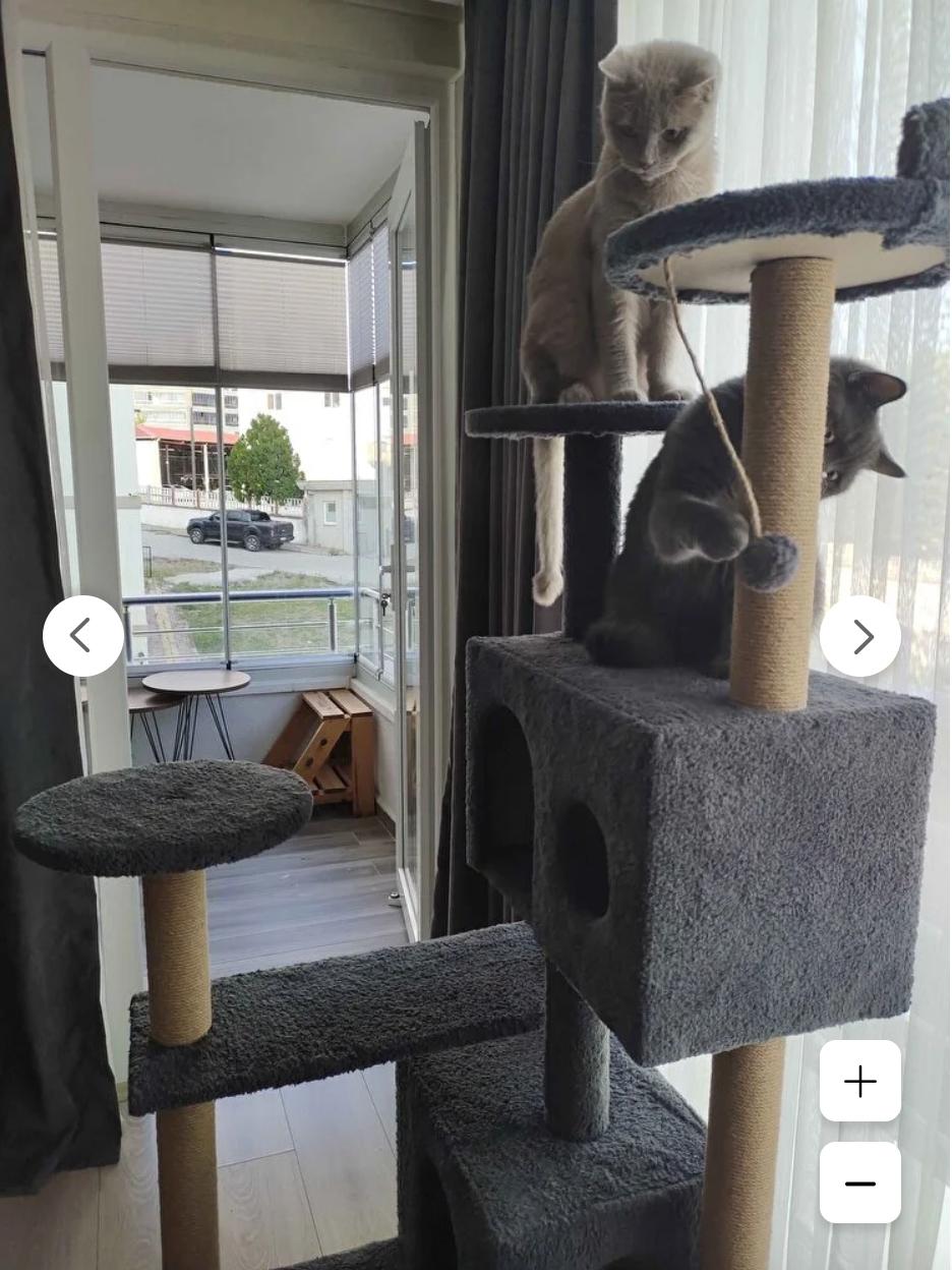 Nursoft Kule Kedi Evi Tırmalama