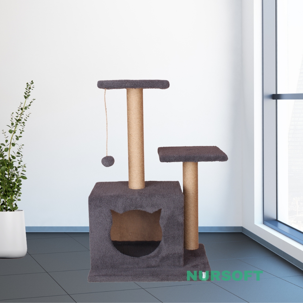 Nursoft Stepli Yuvalı Kedi Tırmalaması (Kedi Görünümlü) NR-0038