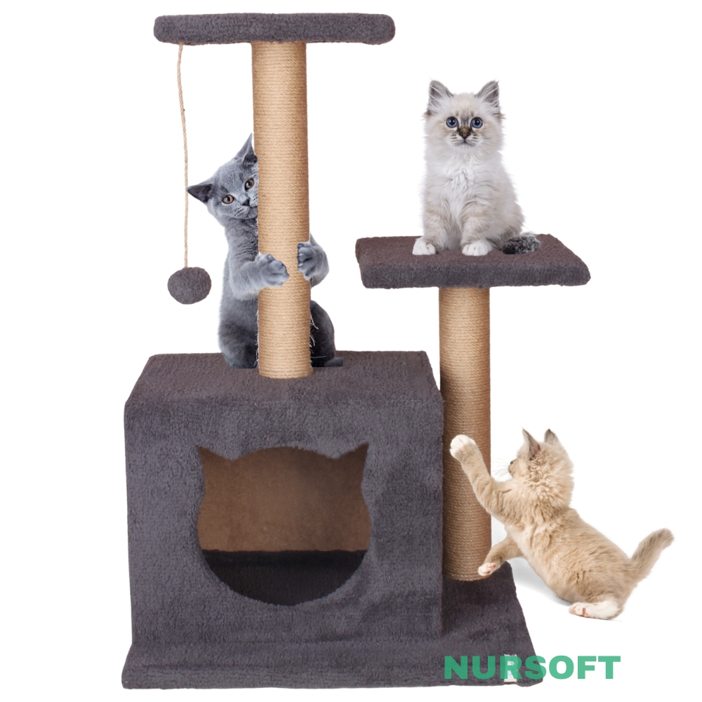 Nursoft Stepli Yuvalı Kedi Tırmalaması (Kedi Görünümlü) NR-0038