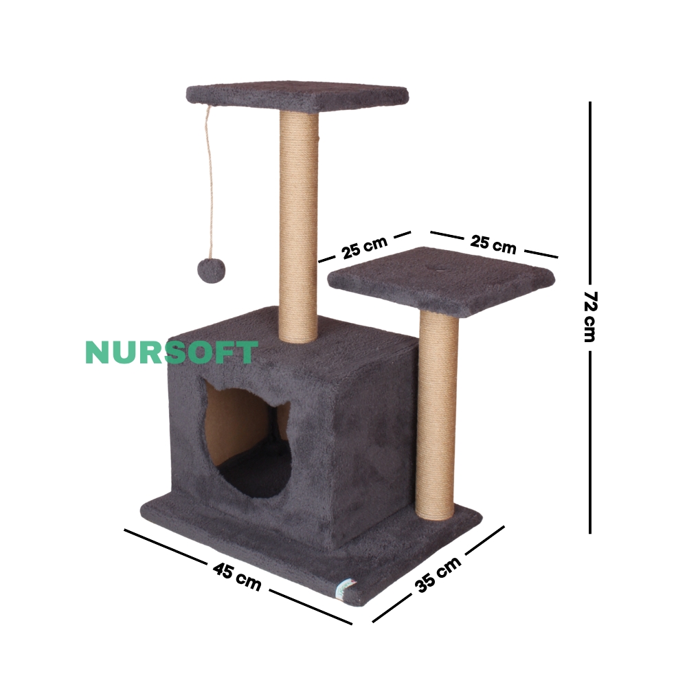 Nursoft Stepli Yuvalı Kedi Tırmalaması (Kedi Görünümlü) NR-0038