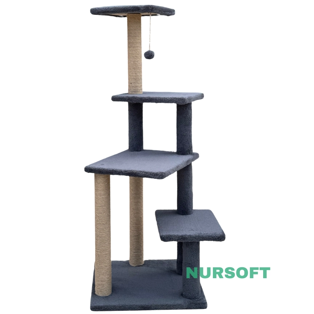 Nursoft Premium Tırmalama Tahtası Çok Katlı Uzun Boy Büyük Boy Kedi Koltuk Tırmalama Koruyucu