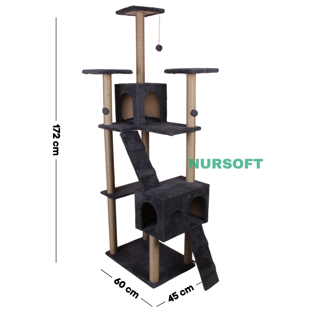 Nursoft Residence Kedi Tırmalama Evi NR-0035
