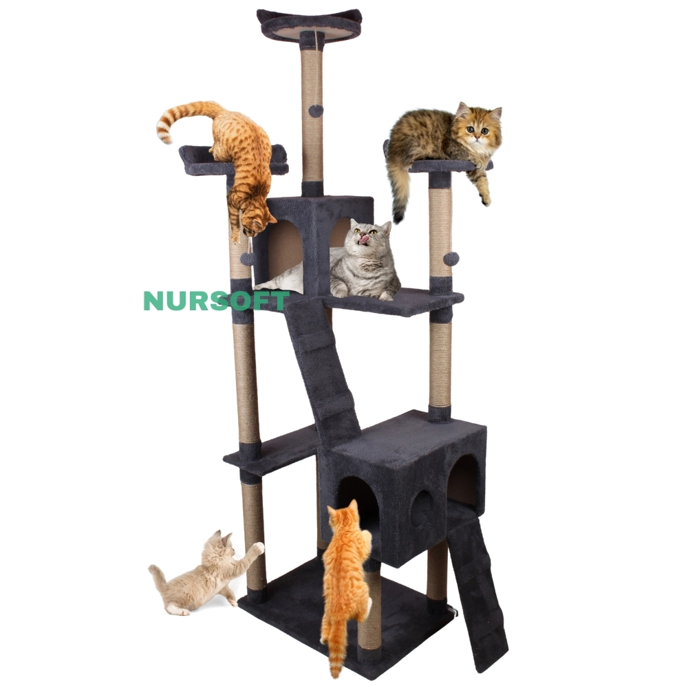 Cat City Kedi Evi Kedi Tırmalama Ve Kedi Oyun Evi