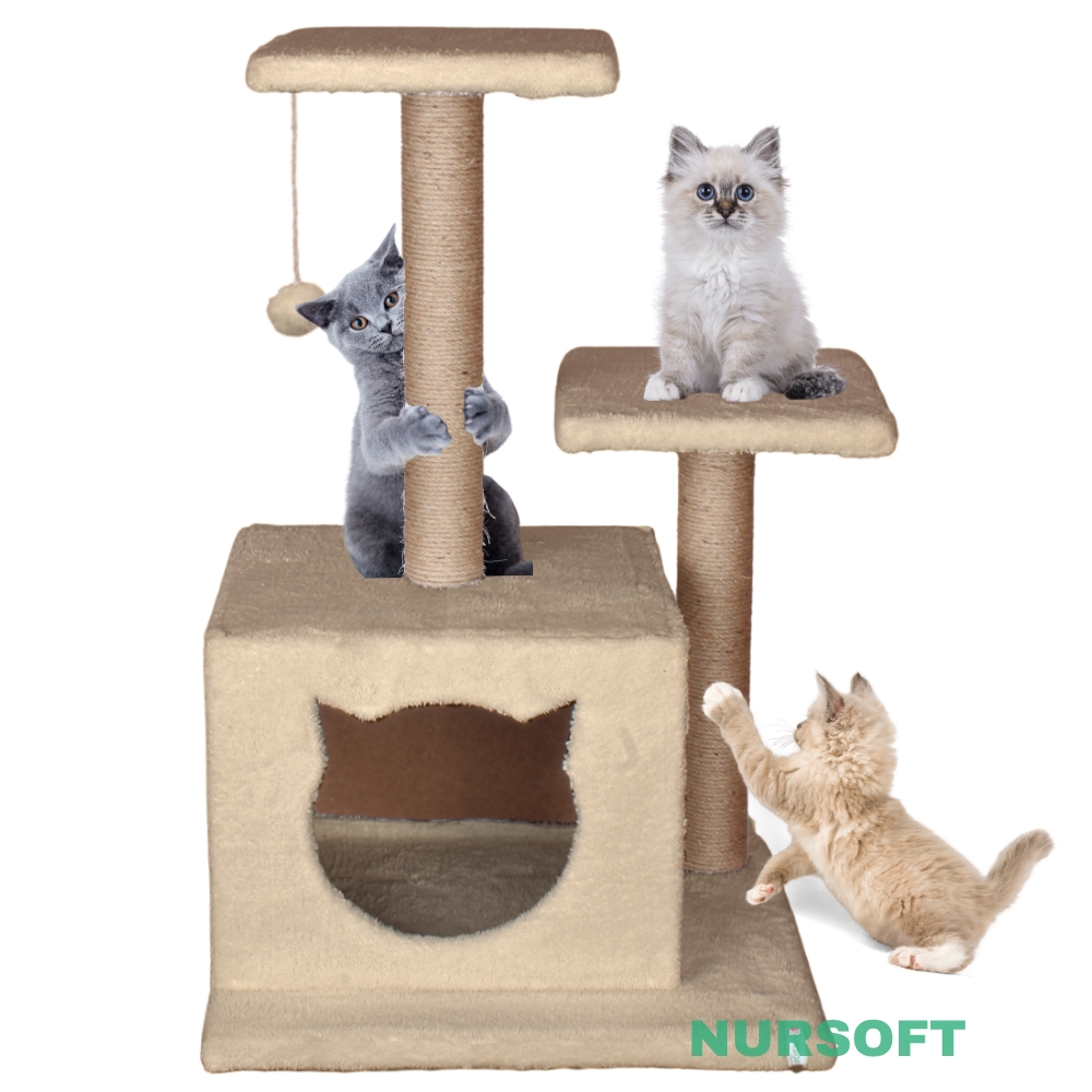 Nursoft Stepli Yuvalı Kedi Tırmalaması (Kedi Görünümlü) NR-0038