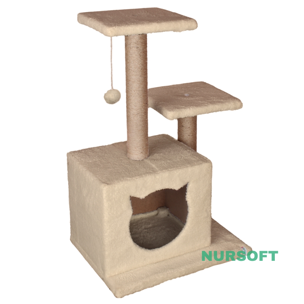 Nursoft Stepli Yuvalı Kedi Tırmalaması (Kedi Görünümlü) NR-0038
