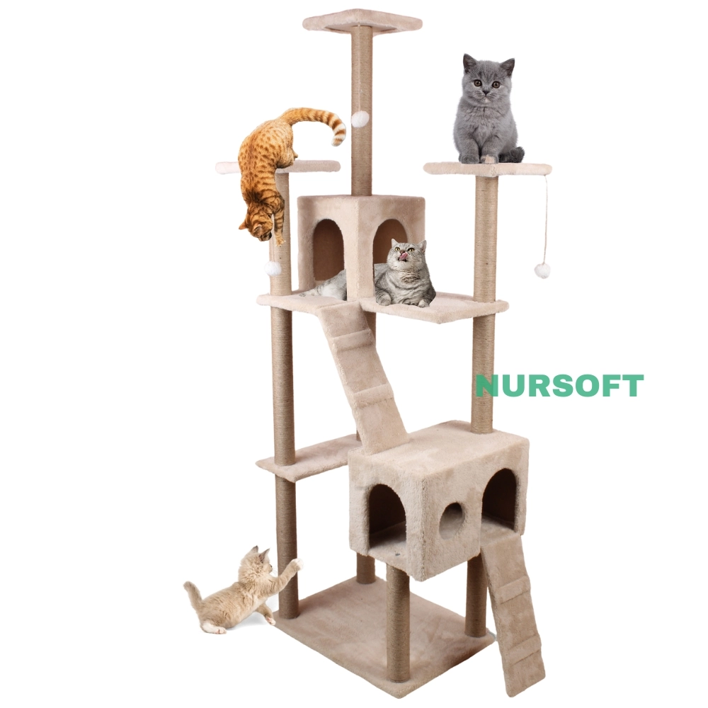 Nursoft Residence Kedi Tırmalama Evi NR-0035