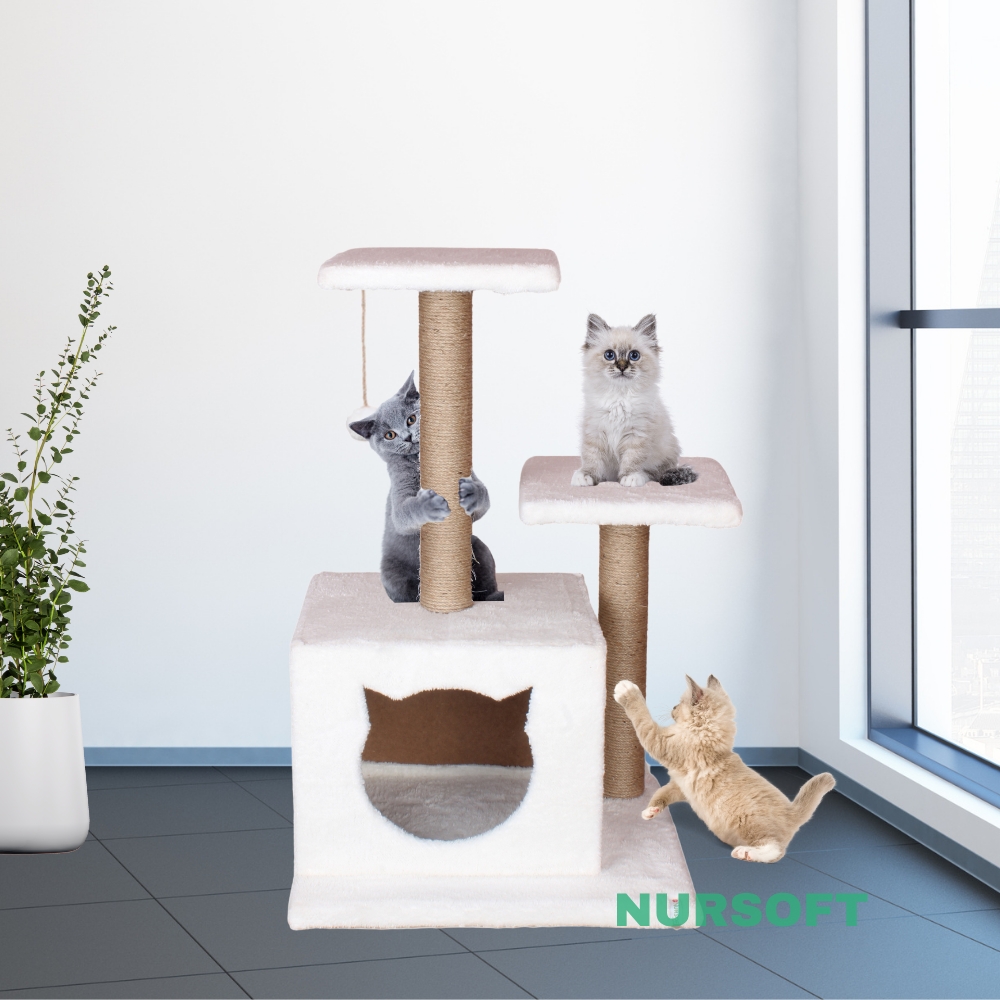 Nursoft Stepli Yuvalı Kedi Tırmalaması (Kedi Görünümlü) NR-0038