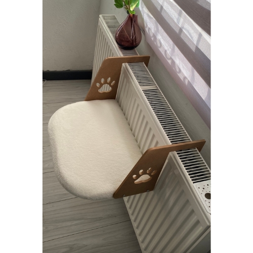 Nursoft Kalorifer Petek Radyatöre Kolay Asılabilen Kedi Köpek Yatağı Peluş