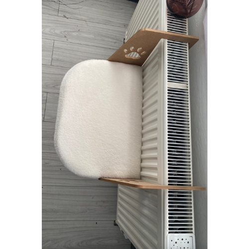 Nursoft Kalorifer Petek Radyatöre Kolay Asılabilen Kedi Köpek Yatağı Peluş