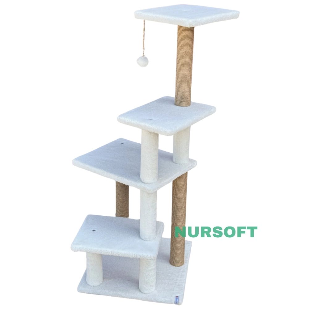 Nursoft Premium Tırmalama Tahtası Çok Katlı Uzun Boy Büyük Boy Kedi Koltuk Tırmalama Koruyucu