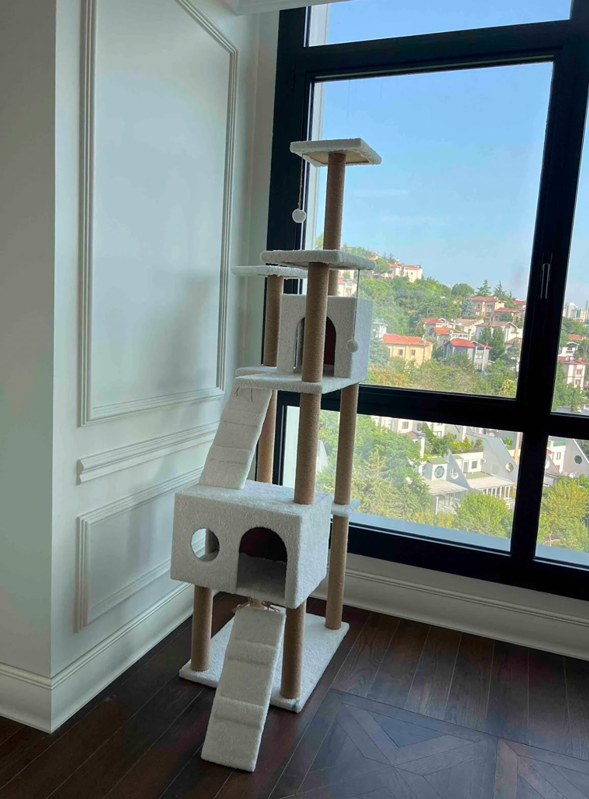 Nursoft Residence Kedi Tırmalama Evi NR-0035