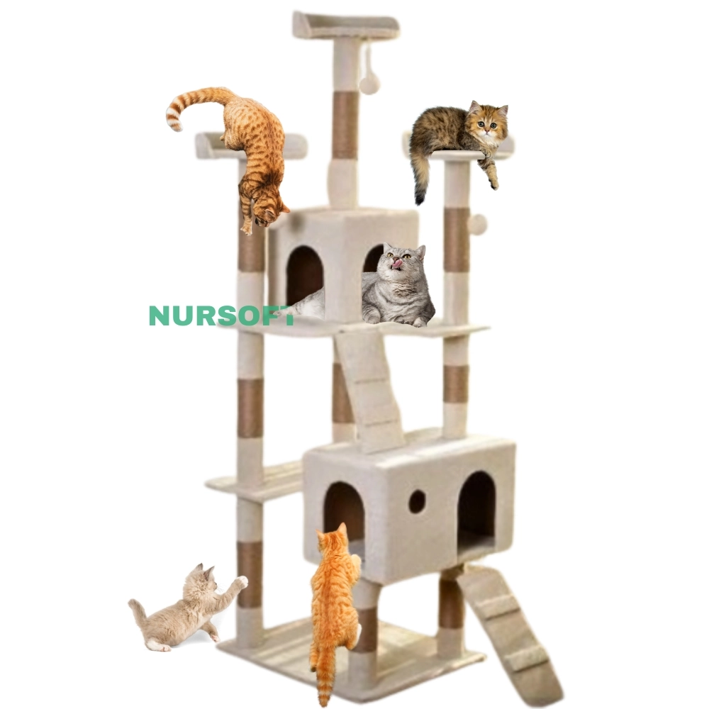 Cat City Kedi Evi Kedi Tırmalama Ve Kedi Oyun Evi