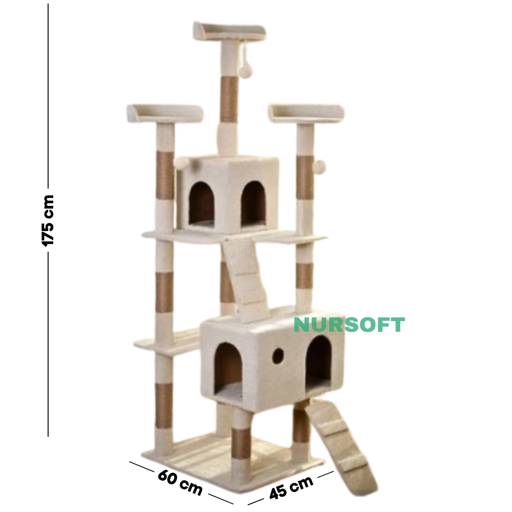 Cat City Kedi Evi Kedi Tırmalama Ve Kedi Oyun Evi