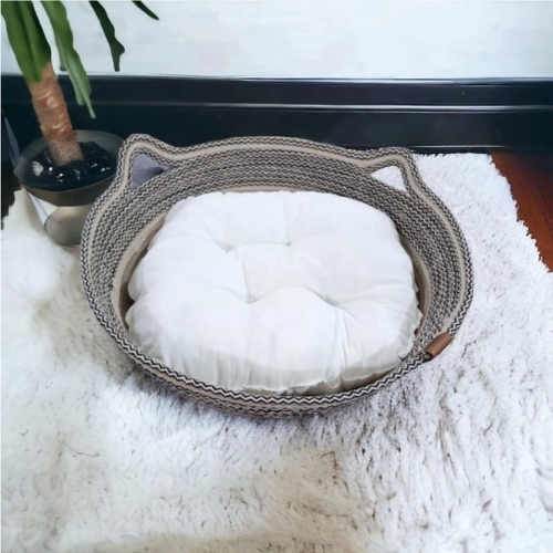 Nursoft 40 Cm Elyaflı Kedi Yatağı