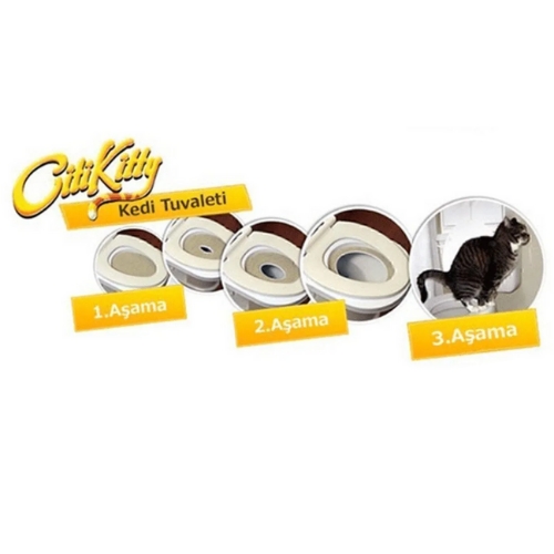 Nursoft Citi Kitty Kedi Tuvalet Eğitim Seti