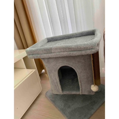 Nursoft Teraslı Kedi Tırmalama Evi  NRS-007