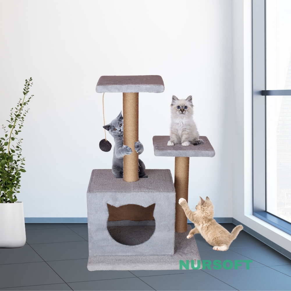 Nursoft Stepli Yuvalı Kedi Tırmalaması (Kedi Görünümlü) NR-0038