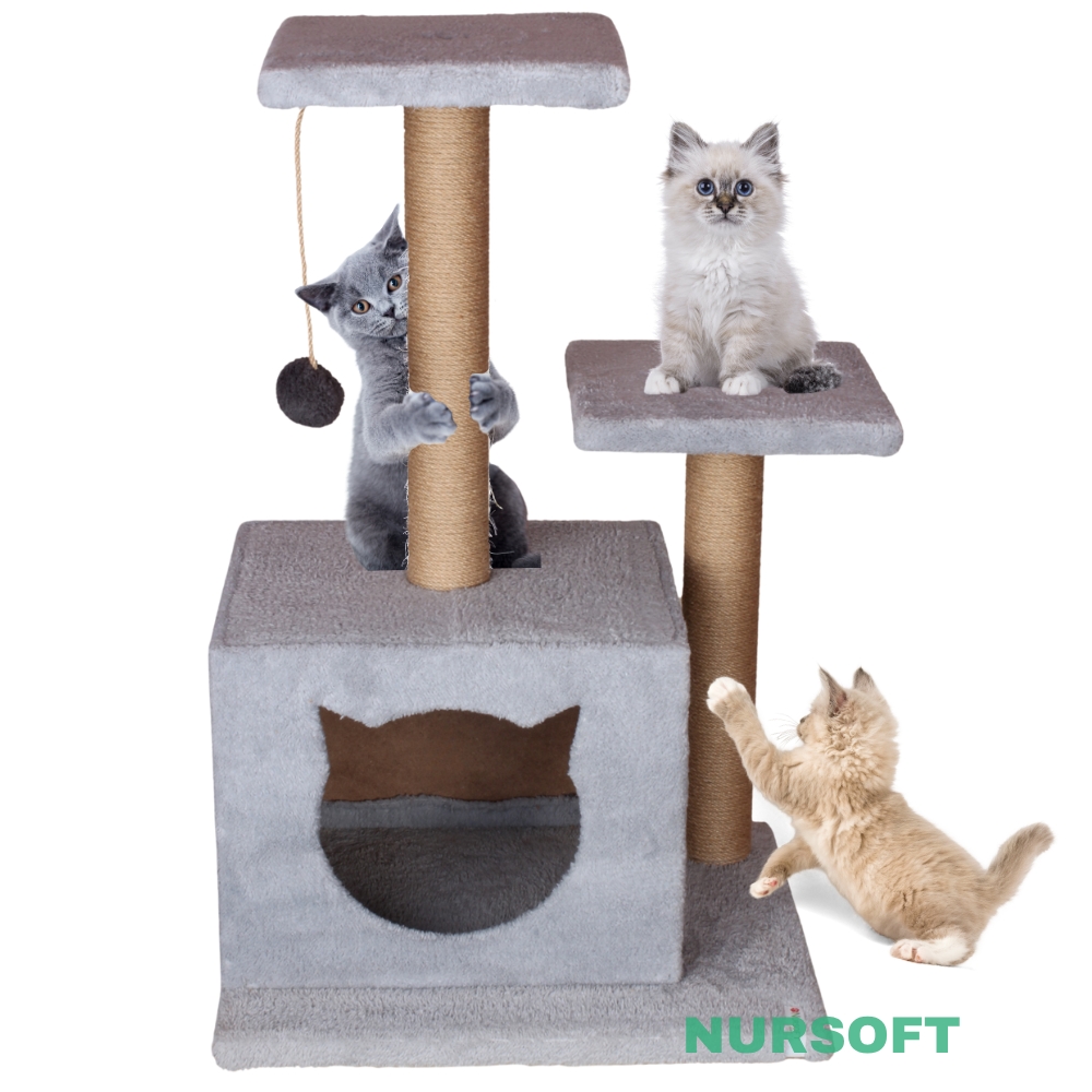 Nursoft Stepli Yuvalı Kedi Tırmalaması (Kedi Görünümlü) NR-0038