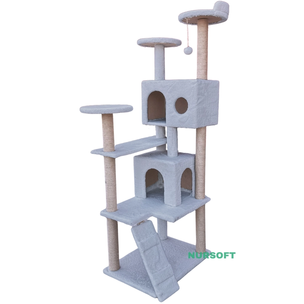 Nursoft Kule Kedi Evi Tırmalama
