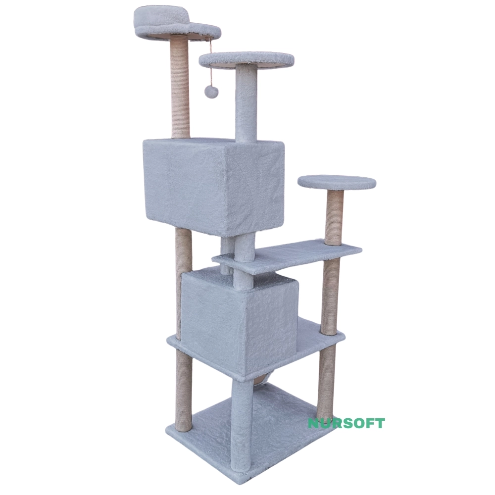 Nursoft Kule Kedi Evi Tırmalama