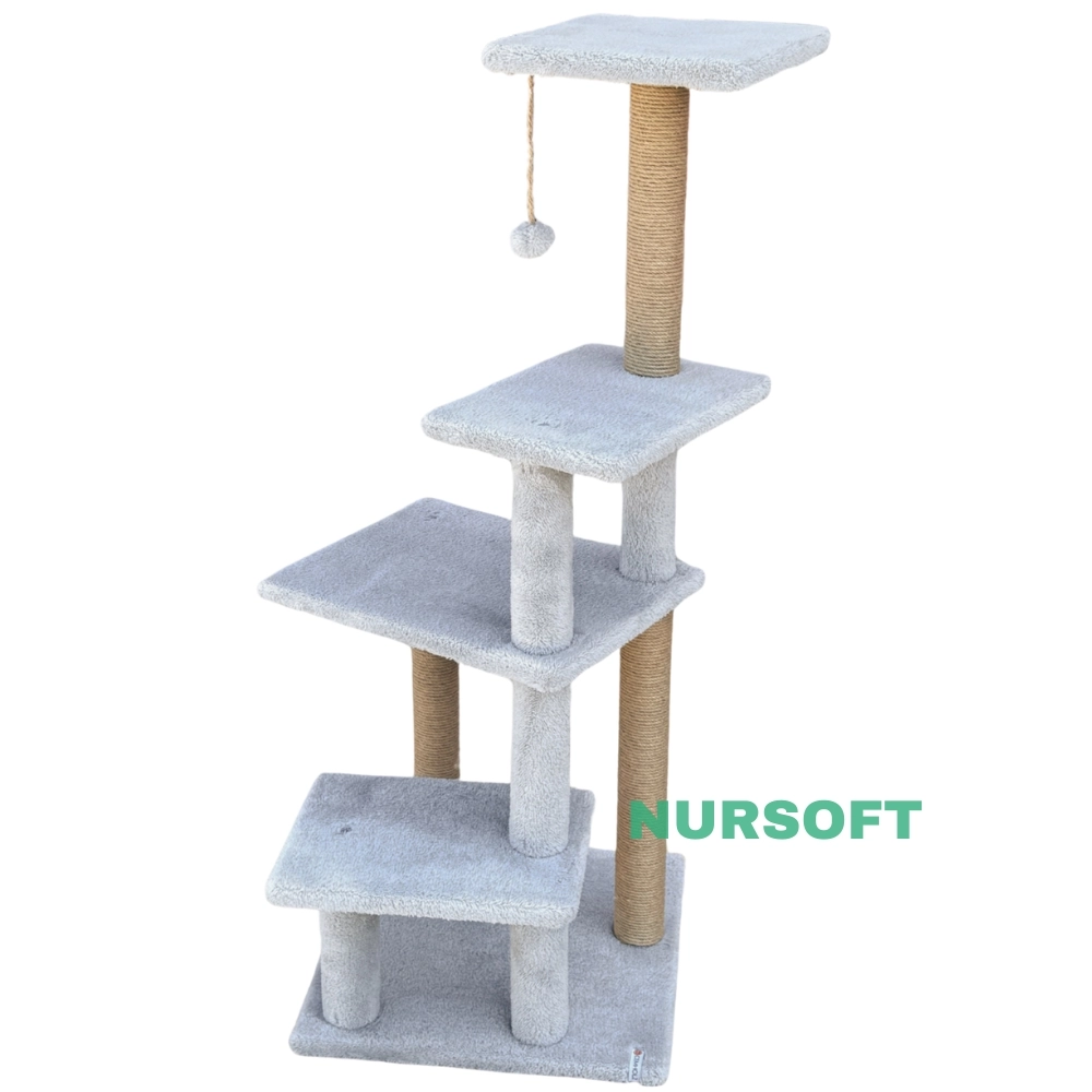 Nursoft Premium Tırmalama Tahtası Çok Katlı Uzun Boy Büyük Boy Kedi Koltuk Tırmalama Koruyucu