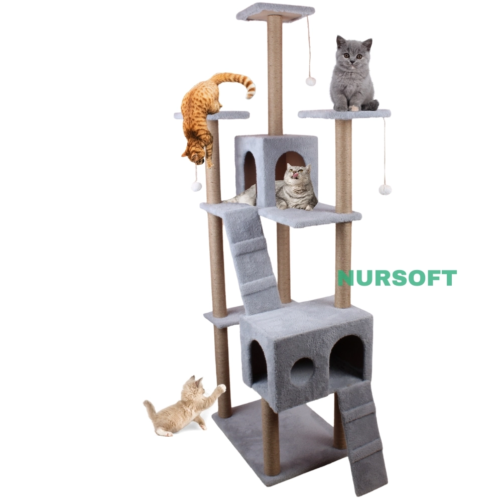 Nursoft Residence Kedi Tırmalama Evi NR-0035