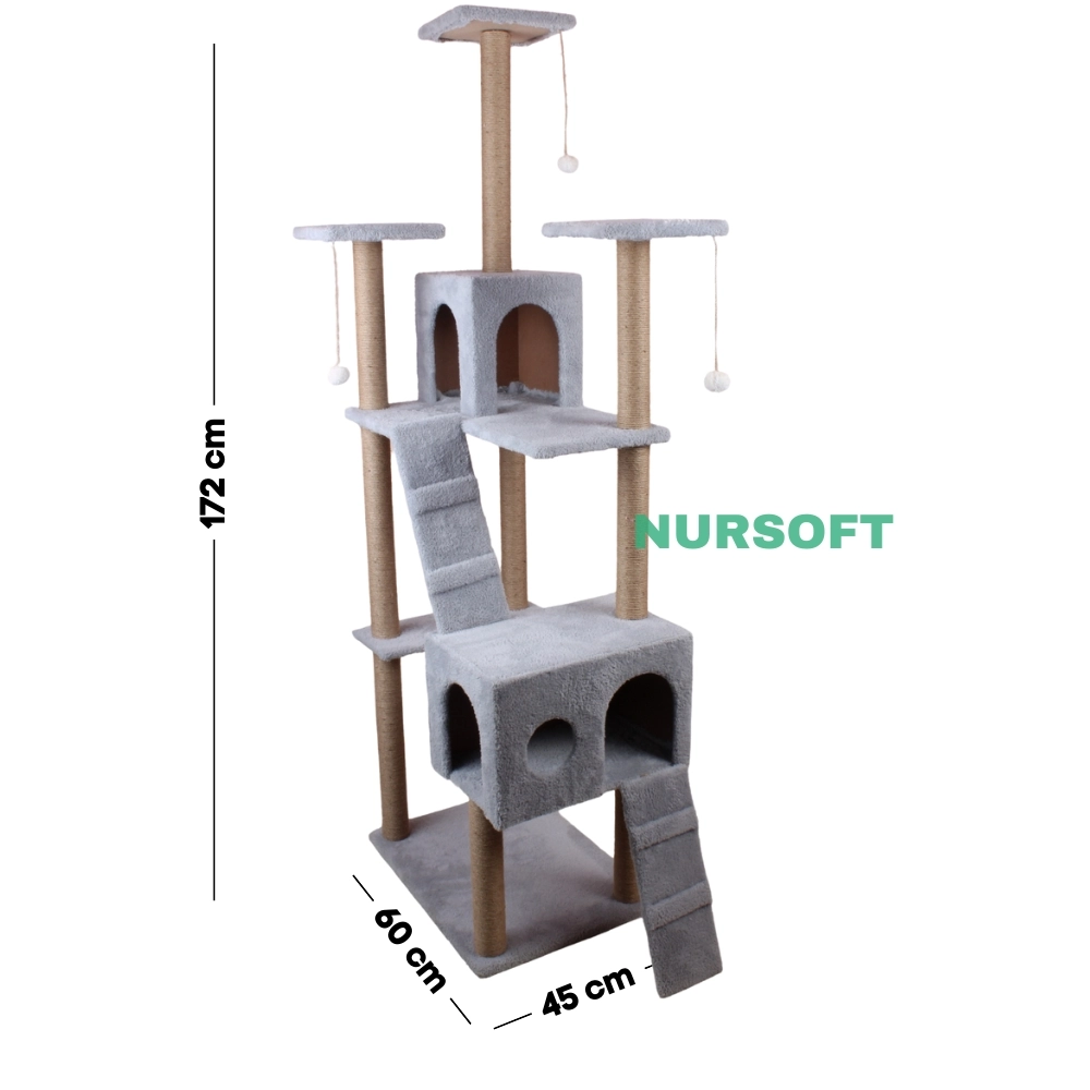 Nursoft Residence Kedi Tırmalama Evi NR-0035