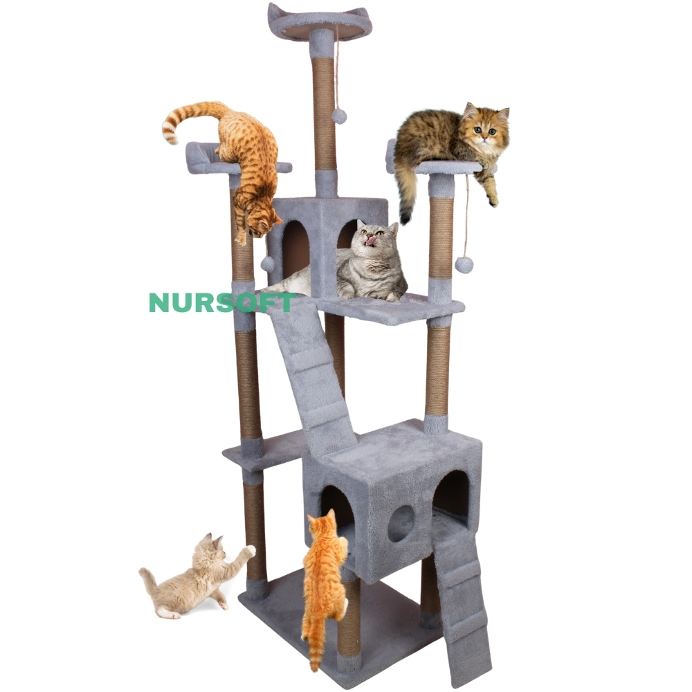 Cat City Kedi Evi Kedi Tırmalama Ve Kedi Oyun Evi