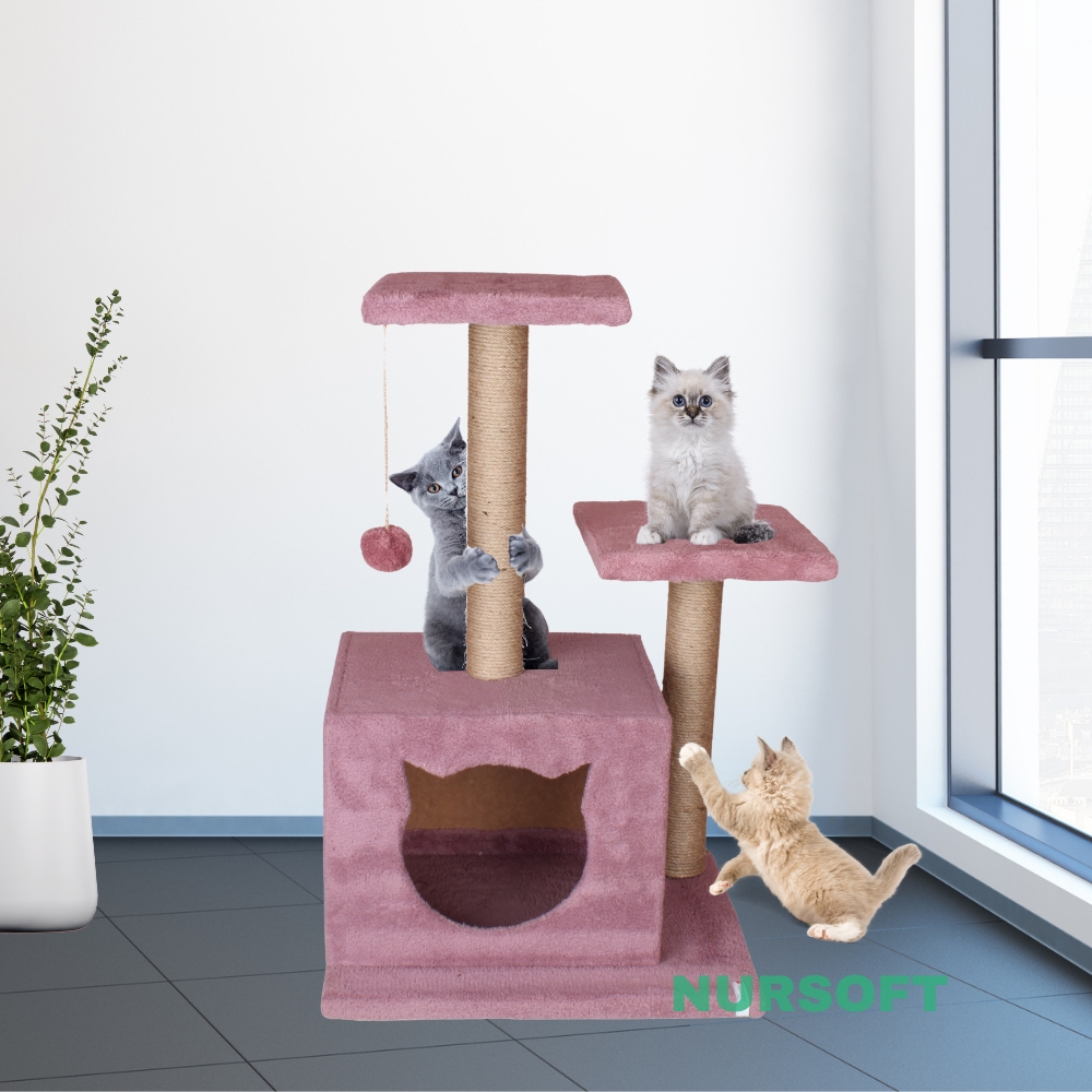 Nursoft Stepli Yuvalı Kedi Tırmalaması (Kedi Görünümlü) NR-0038