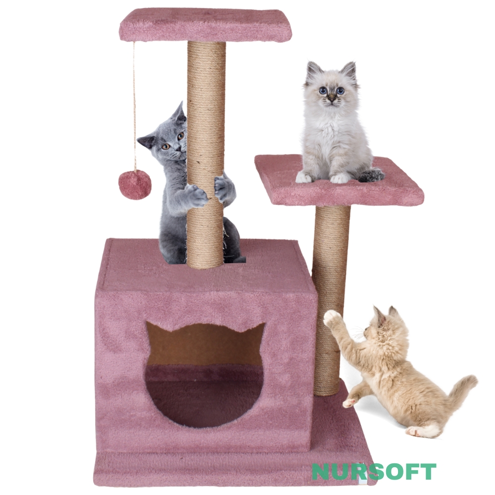 Nursoft Stepli Yuvalı Kedi Tırmalaması (Kedi Görünümlü) NR-0038