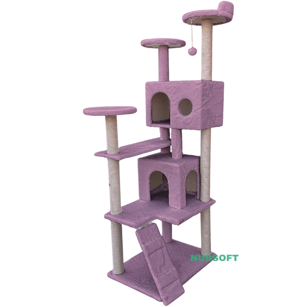 Nursoft Kule Kedi Evi Tırmalama