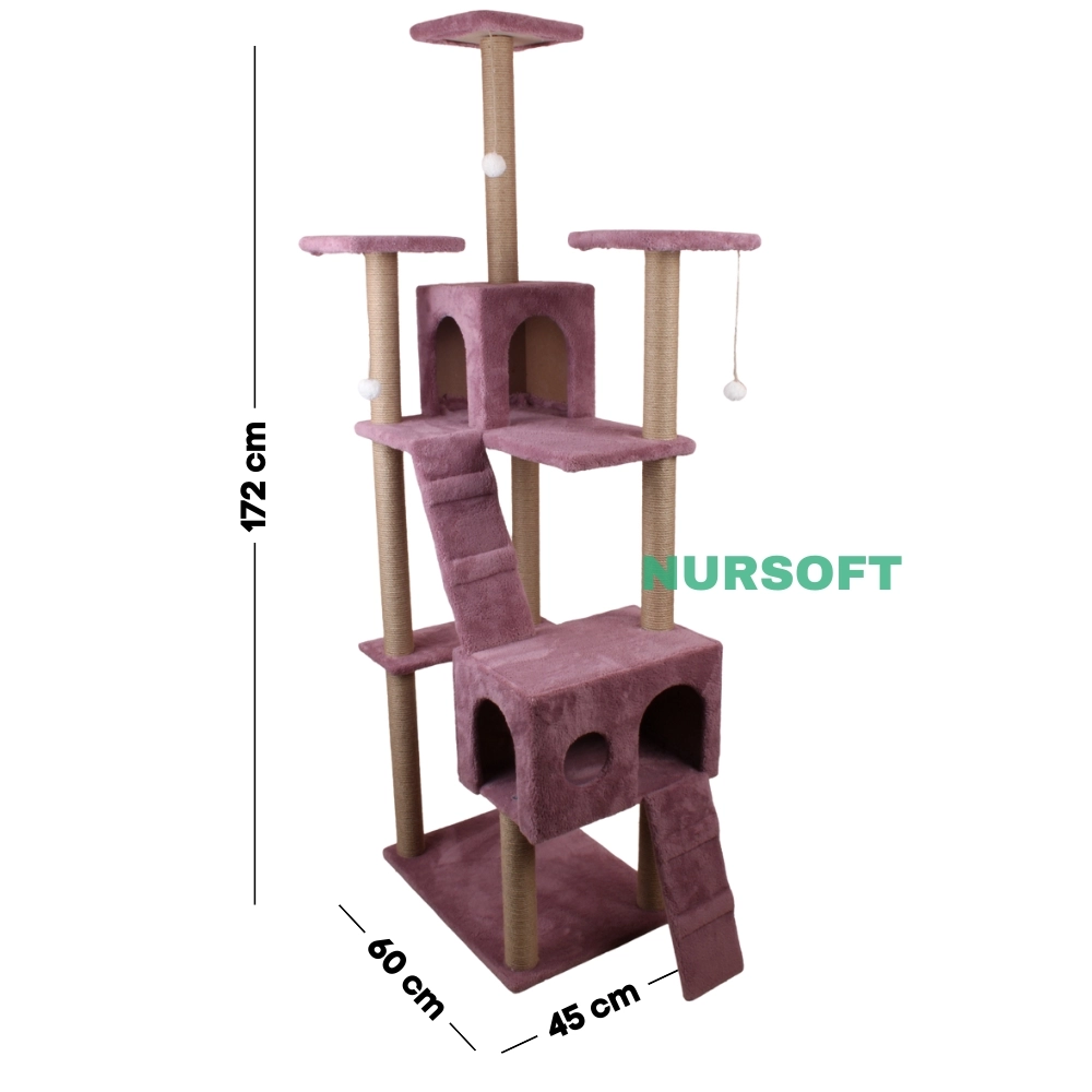Nursoft Residence Kedi Tırmalama Evi NR-0035