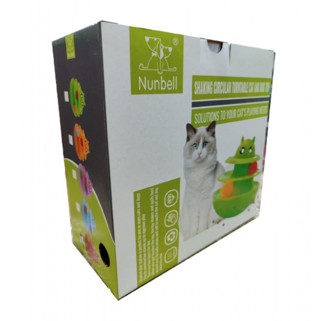 Nursoft Hacıyatmaz 3 Toplu Kedi Oyuncağı ve Ödül Mama Kasesi