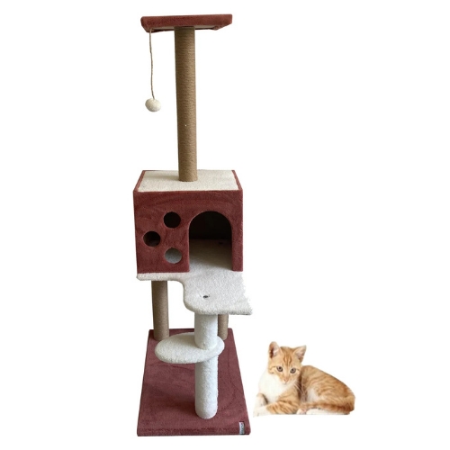 Nursoft Kedi Tırmalama Evi / Kedi Oyun Evi