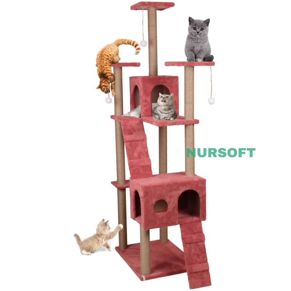 Nursoft Residence Kedi Tırmalama Evi NR-0035