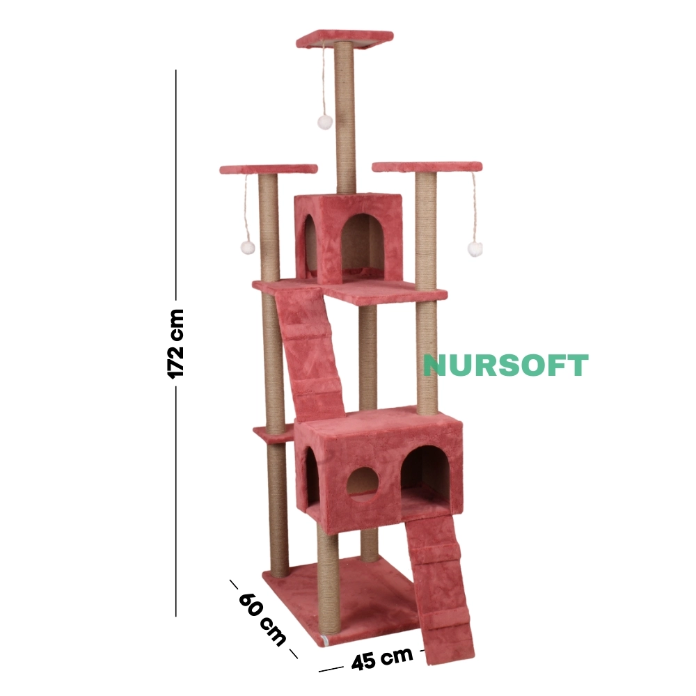 Nursoft Residence Kedi Tırmalama Evi NR-0035