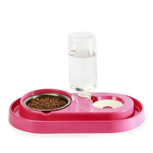 Nursoft Hazneli Kedi Mama ve Su Kabı 500 ml