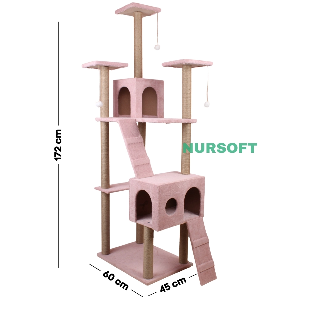 Nursoft Residence Kedi Tırmalama Evi NR-0035