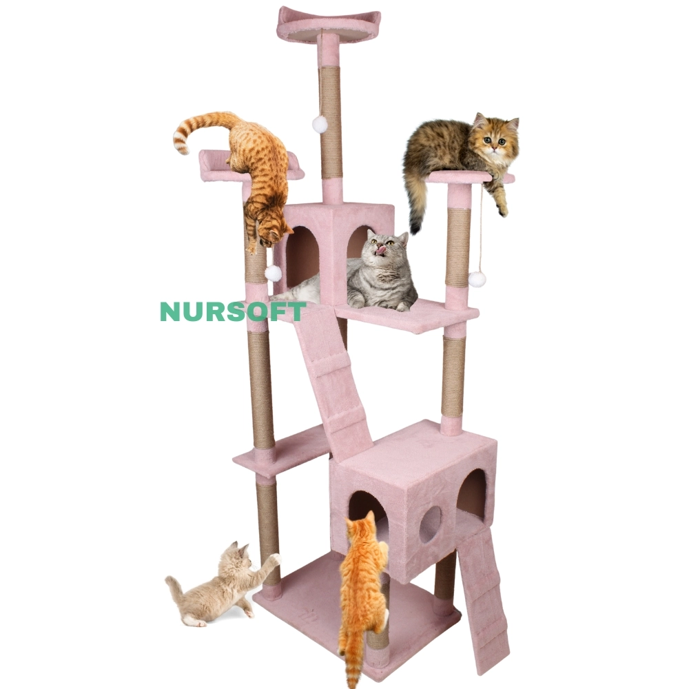 Cat City Kedi Evi Kedi Tırmalama Ve Kedi Oyun Evi