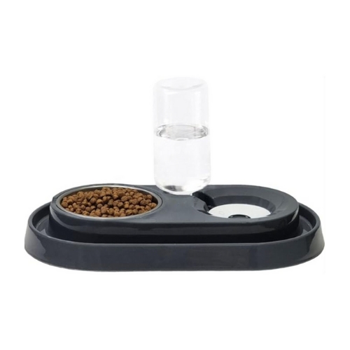 Nursoft Hazneli Kedi Mama ve Su Kabı 500 ml