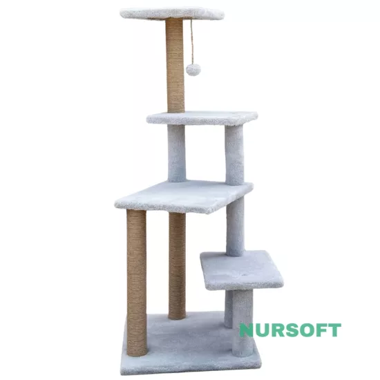 Nursoft Premium Tırmalama Tahtası Çok Katlı Uzun Boy Büyük Boy Kedi Koltuk Tırmalama Koruyucu