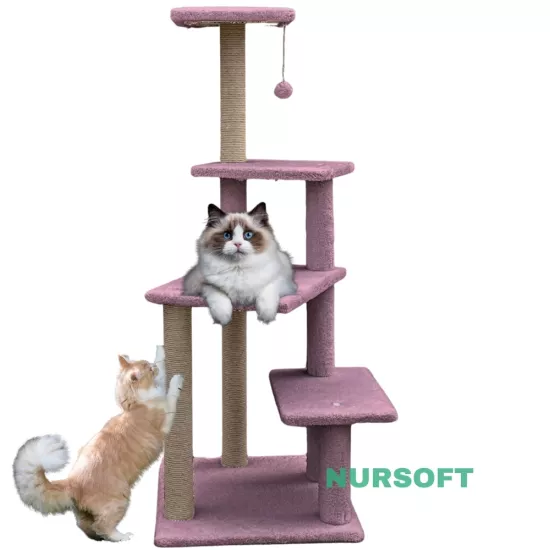 Nursoft Premium Tırmalama Tahtası Çok Katlı Uzun Boy Büyük Boy Kedi Koltuk Tırmalama Koruyucu