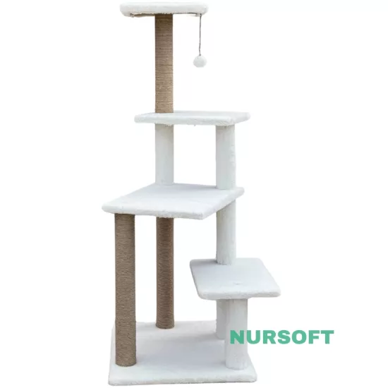 Nursoft Premium Tırmalama Tahtası Çok Katlı Uzun Boy Büyük Boy Kedi Koltuk Tırmalama Koruyucu
