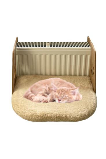Nursoft Kalorifer Petek Radyatöre Kolay Asılabilen Kedi Köpek Yatağı Peluş