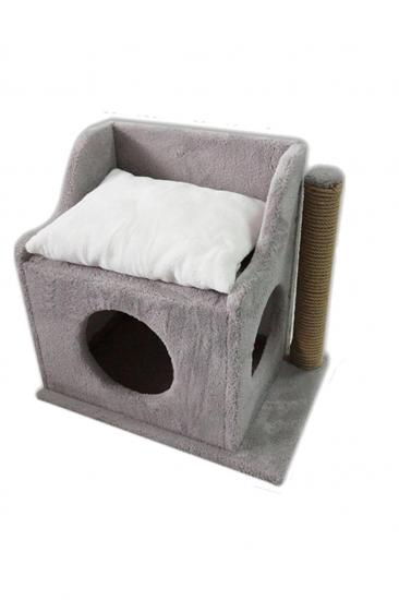 Nursoft Teraslı Kedi Tırmalama Evi Nr-0062