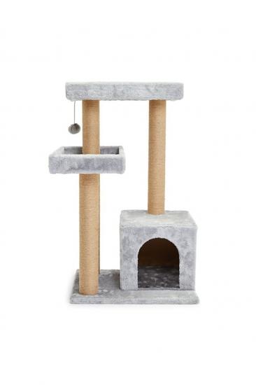 Nursoft Kulubeli Çift Teraslı Kedi Tırmalaması Nr-0058