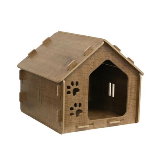 Ahşap Kedi Evi ve Kafesi Kedi Yuvası NRS-001